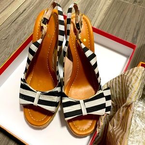 Kate Spade Boardwalk Wedge Sandals - New in Box